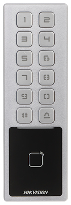 Controller acces Hikvision DS-K1T805MBWX RFID+tastatură 