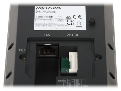 Videointerfon IP Hikvision DS-KV9503-WBE1 Wi-Fi cu recunoastere faciala si cititor RFID