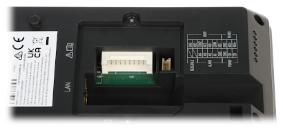 Videointerfon IP Hikvision DS-KV9503-WBE1 Wi-Fi cu recunoastere faciala si cititor RFID