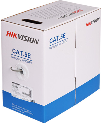 Cablu UTP cat5e AWG25 99.99% cupru DS-PL-5E Hikvision