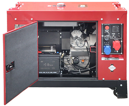 Generator curent trifazat 14kW DY-14020SDA-PRO Dynamo AVR, insonorizat, cu demaror