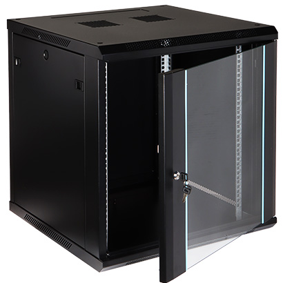 Cabinet rack wallmount 12U 600X600 Eprado ușă sticlă sarcină max. 60kg