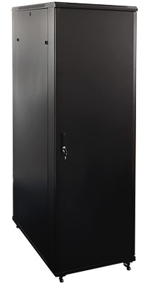 Cabinet rack servere 42U 600X1000 ușă sticlă sarcină max. 1000kg