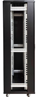 Cabinet rack servere 42U 600X600 ușă sticlă sarcină max. 1000kg
