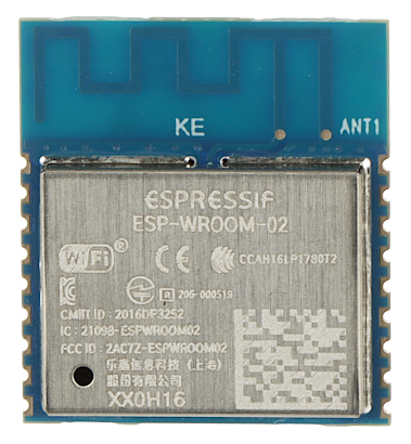 Modul ESP8266EX Espressif Wi-Fi ESP-WROOM-02 