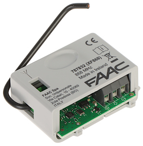 Kit FAAC D700HS pentru uși de garaj cu telecomandă și modul radio