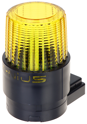 Lampa LED de semnalizare Vidos GENIUS-GUARD 24V, flash, IP55, galben