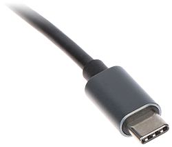 Hub 4 porturi USB 3.0 H1208B intrare cablu 18 cm USB-C