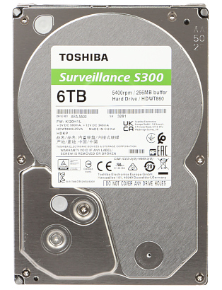 Hard disk 6TB pt. supraveghere HDWT860UZSVA 24/7 TOSHIBA