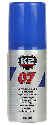 Mini spray degripant si lubrifiant K2-07 150ml
