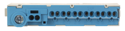 Bloc terminal tablou distributie 1x16 mm² + 2x4 mm² + 12x2.5 mm²  albastru LZ-14S/N1/EPN Elektro-Plast