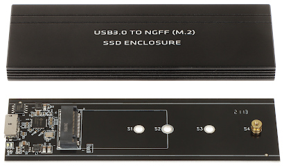Rack pentru HDD extern MCE-582 SSD M.2 SATA Maclean