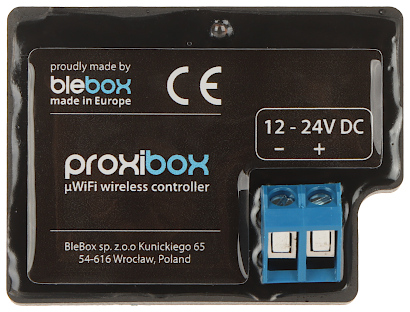 Senzor de proximitate PROXIBOX Blebox Wi-Fi 12-24 V DC