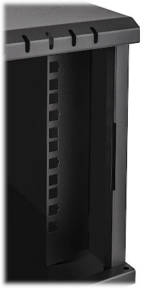 Mini cabinet rack 10inch 4U adâncime 300 mm negru