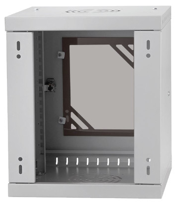 Mini cabinet rack 10inch 6U adâncime 300 mm gri