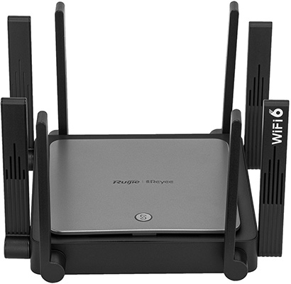 ROUTER RG EW3200GXPRO Wi Fi 6 2 4 GHz 5 GHz 800 Mb s 2402 Mb s REYEE
