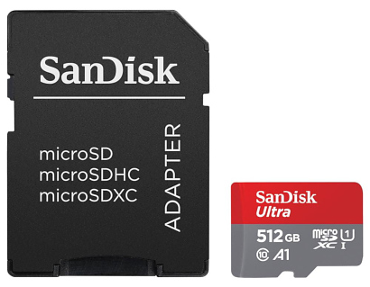 KARTA PAMI CI SD MICRO 10 512 SANDISK microSD UHS I SDXC 512 GB SANDISK