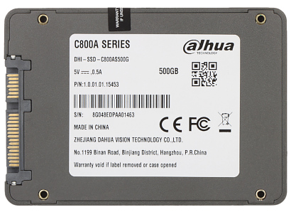 SSD DRIVE SSD-C800AS500G 500 GB 2.5 " DAHUA