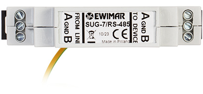 Protectie supratensiune RS-485 SUG-7-DIN/RS-485 cu montaj sina DIN Ewimar