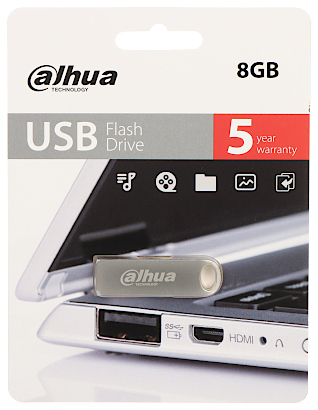 PENDRIVE USB U106 20 8GB 8 GB USB 2 0 DAHUA