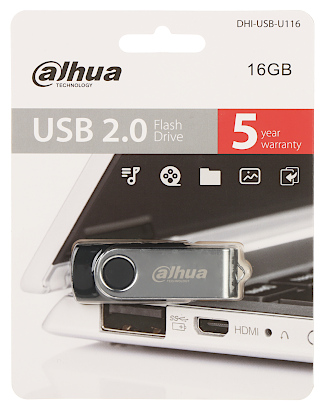 PENDRIVE USB U116 20 16GB 16 GB USB 2 0 DAHUA