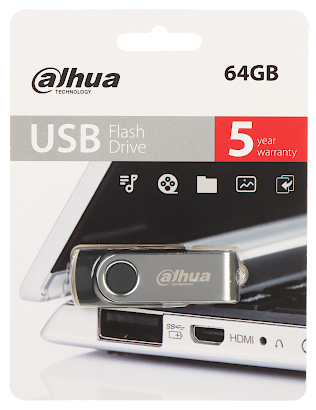 PENDRIVE USB U116 20 64GB 64 GB USB 2 0 DAHUA