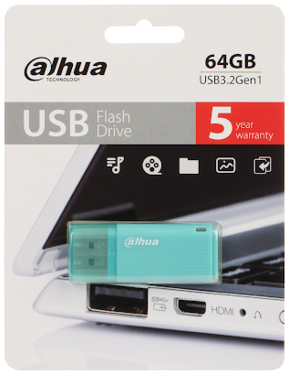 PENDRIVE USB U126 30 64GB 64 GB USB 3 2 Gen 1 DAHUA