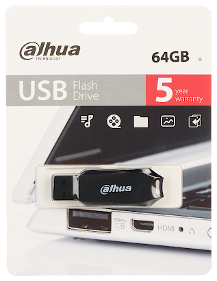 PENDRIVE USB U176 20 64G 64 GB USB 2 0 DAHUA