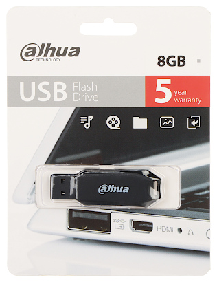PENDRIVE USB U176 20 8G 8 GB USB 2 0 DAHUA