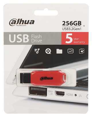 PENDRIVE USB U176 31 256G 256 GB USB 3 2 Gen 1 DAHUA