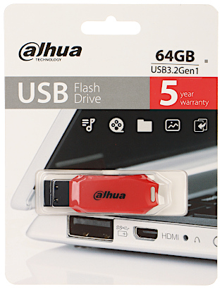 PENDRIVE USB U176 31 64G 64 GB USB 3 2 Gen 1 DAHUA