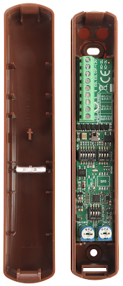 Detector universal cablat XD-2L-BR maro Satel (magnetic, vibrații, vărsare apă)