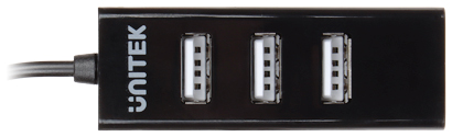 Hub 4 porturi USB 2.0 Y-2140 intrare cablu 80 cm USB-A