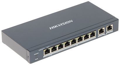 SWITCH POE DS 3E1310HP EI 8 PORTOWY Hikvision