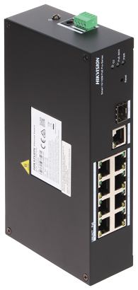 SWITCH POE DS 3T1310P SI HS 8 PORTOWY SFP Hikvision